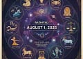 Today’s Horoscope 1 August 2025