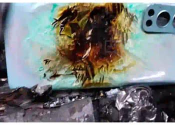 Mobile Phone Explosion