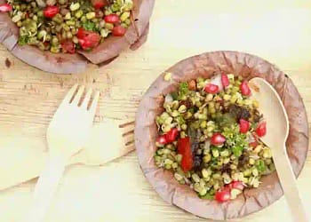 Moong Dal Chaat Recipe