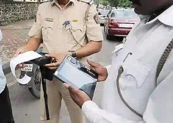 violating traffic rules