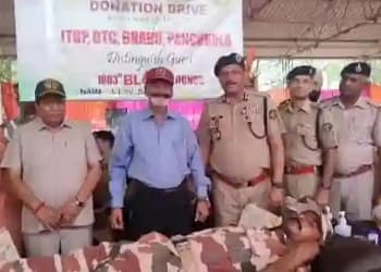 Mega blood donation camp