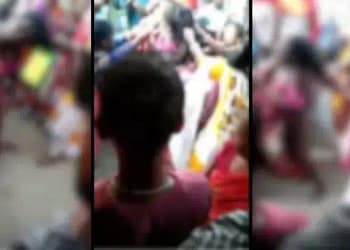 Saree torn stripped naked