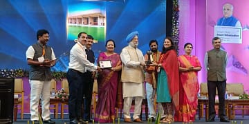 CEO Chandigarh Smart City receives ISAC Award 2020
