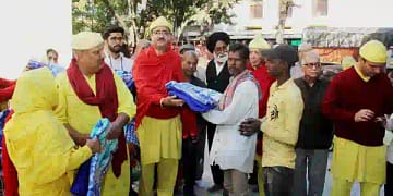 Blankets and Bhandara