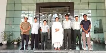 जिला स्तरीय बैडमिंटन ट्रायल द सिरसा स्कूल में आयोजित