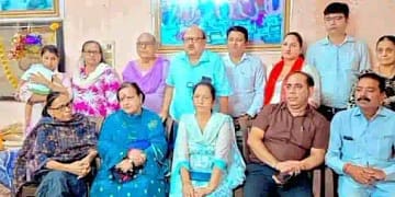 सोसायटी के 19 वर्ष पूर्ण होने पर संस्था के सदस्यों को बधाई