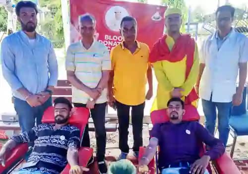 39 youths donated blood