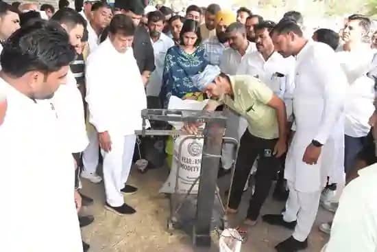 Barwala grain market