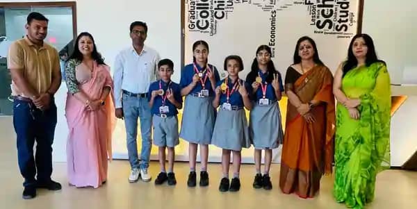 ओपन स्केटिंग प्रतियोगिता में द आर्यन स्कूल के विद्यार्थियों का शानदार प्रदर्शन