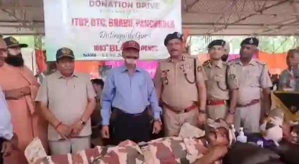 Mega blood donation camp