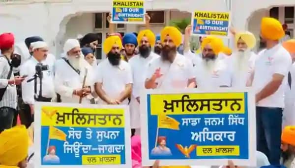 Pro-Khalistan slogan
