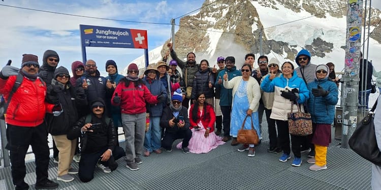 3,000+ Indians to Swiss Alps in One Year, Switrus Holidays Receives Recognition from SWITZERLAND