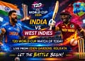T20 World Cup: India vs West Indies